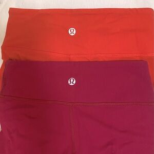2 pairs of Lululemon leggings